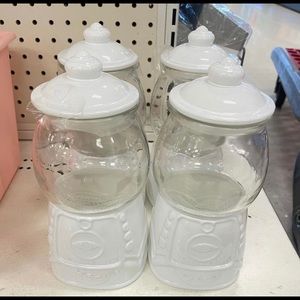 Target white gumball holder, cute & functional!